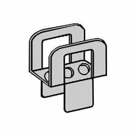 TAMLYN Plywood Clip 5/8In Galv Steel PCS58